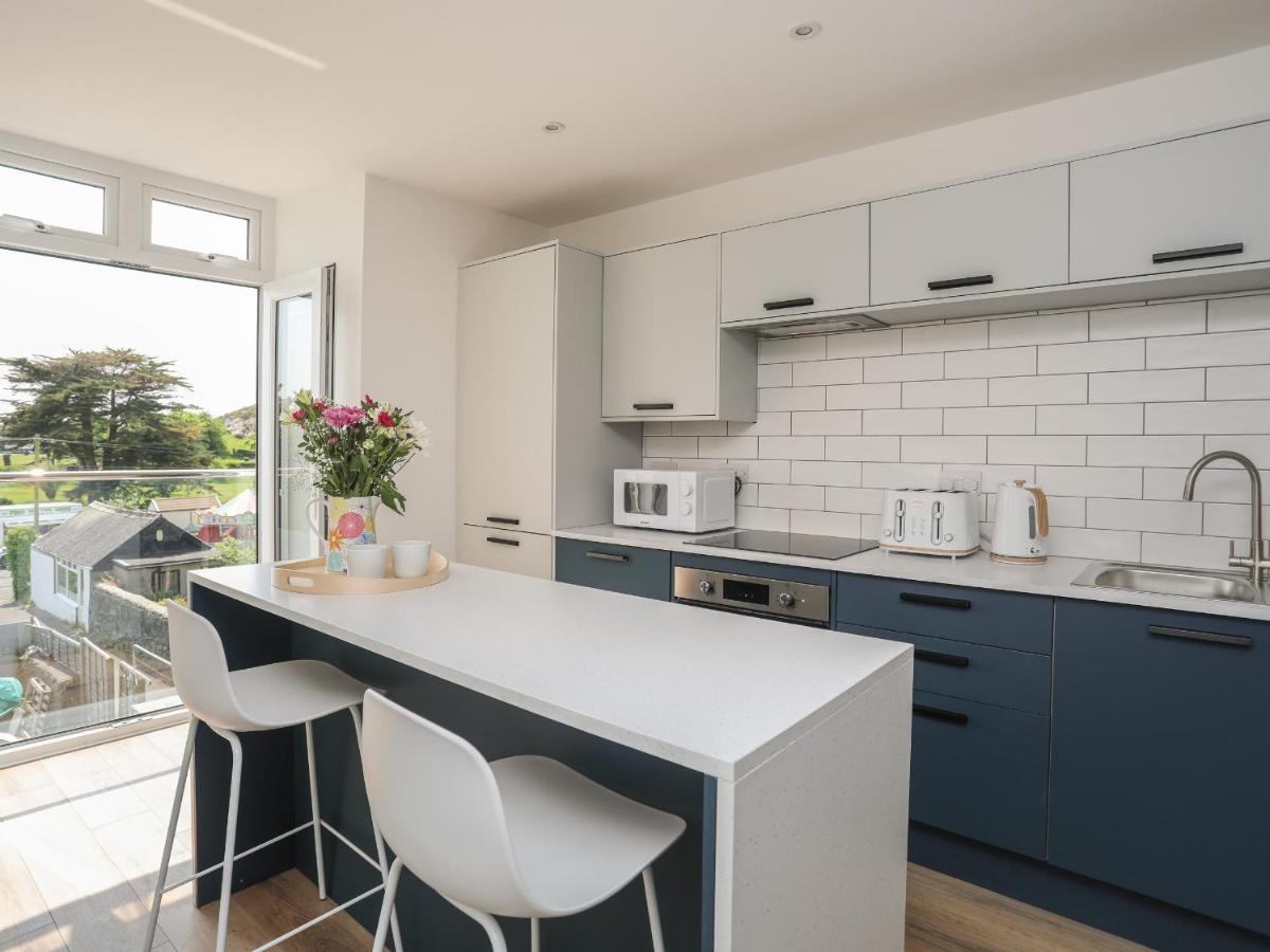 Ferienwohnung Swn Y Mor Sound Of The Sea Criccieth Exterior foto